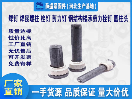 焊釘 焊接螺柱 栓釘 剪力釘 鋼結構樓承剪力栓釘 圓柱頭